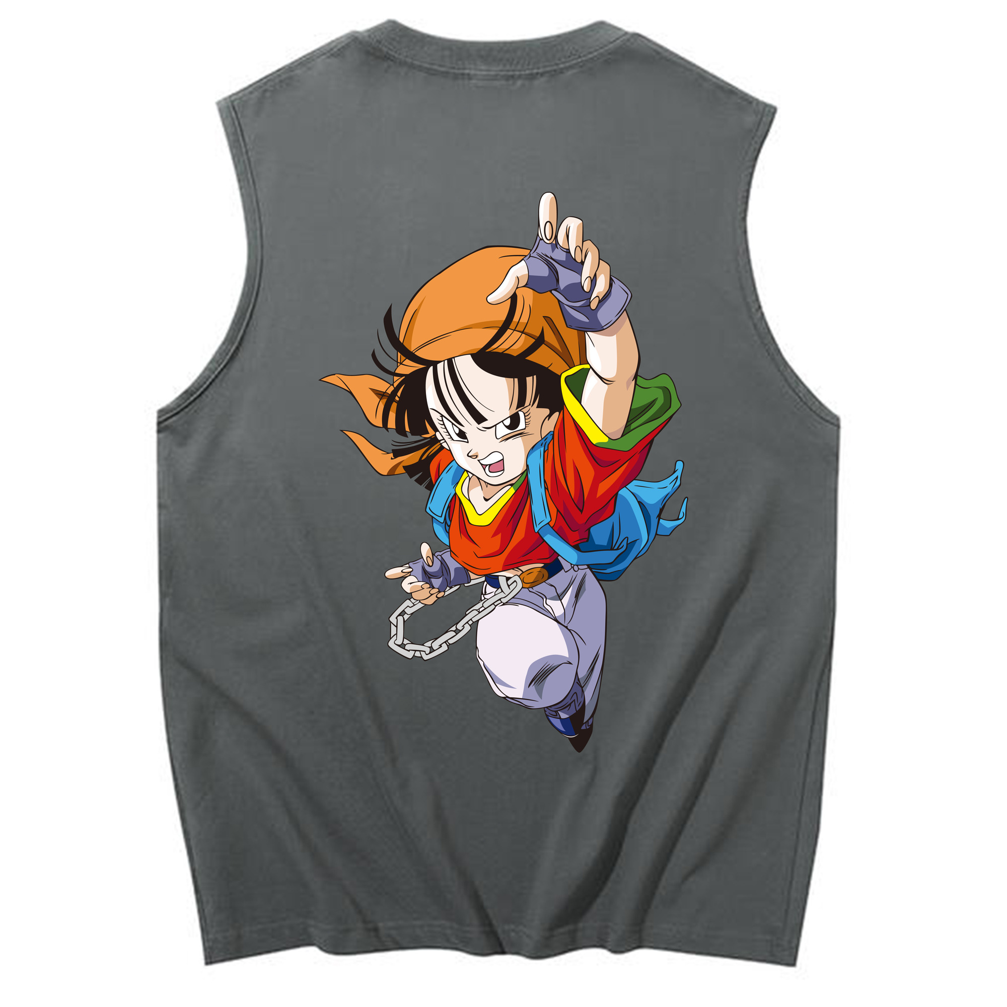 （画像用） ドラゴンボール パン DRAGON BALL Pan コットン100％タンクトップ（背面プリント）